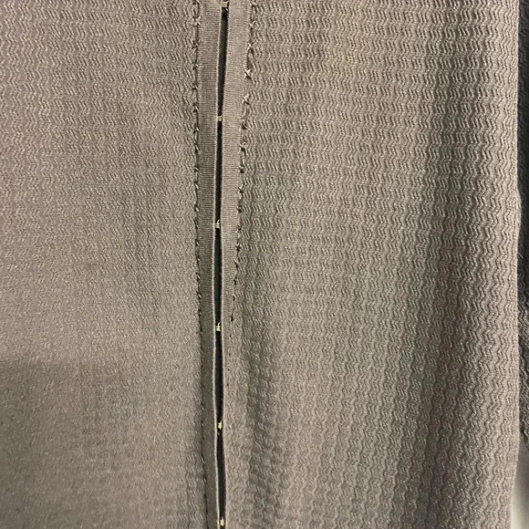 Amber Sun brown cardigan eyelet closure size XL - Picture 2 of 7